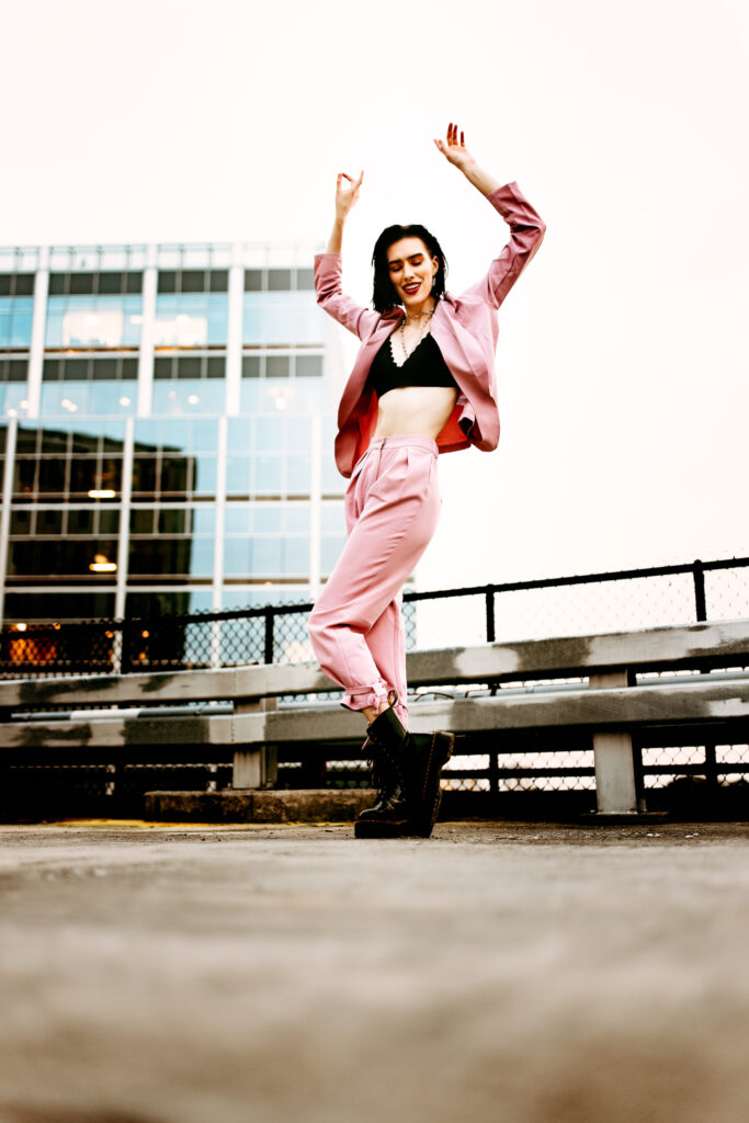 Senior Photo in Downtown Charleston South Carolina.