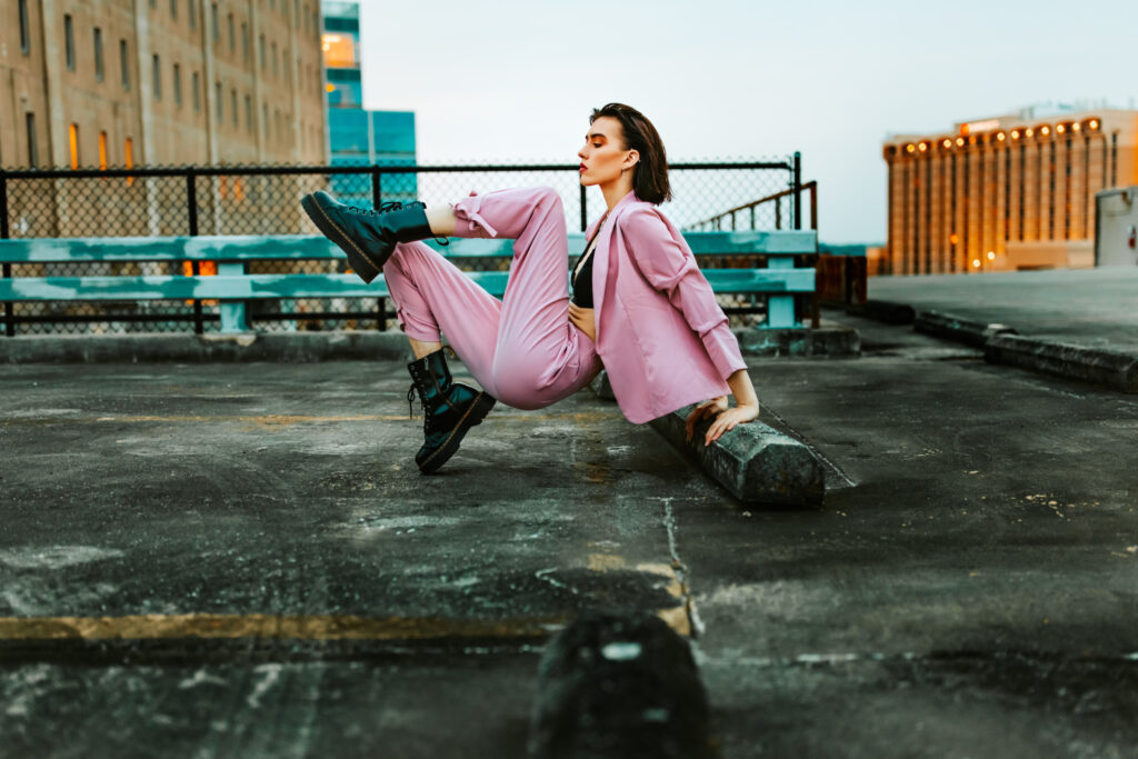 Senior Photo in Downtown Charleston South Carolina.