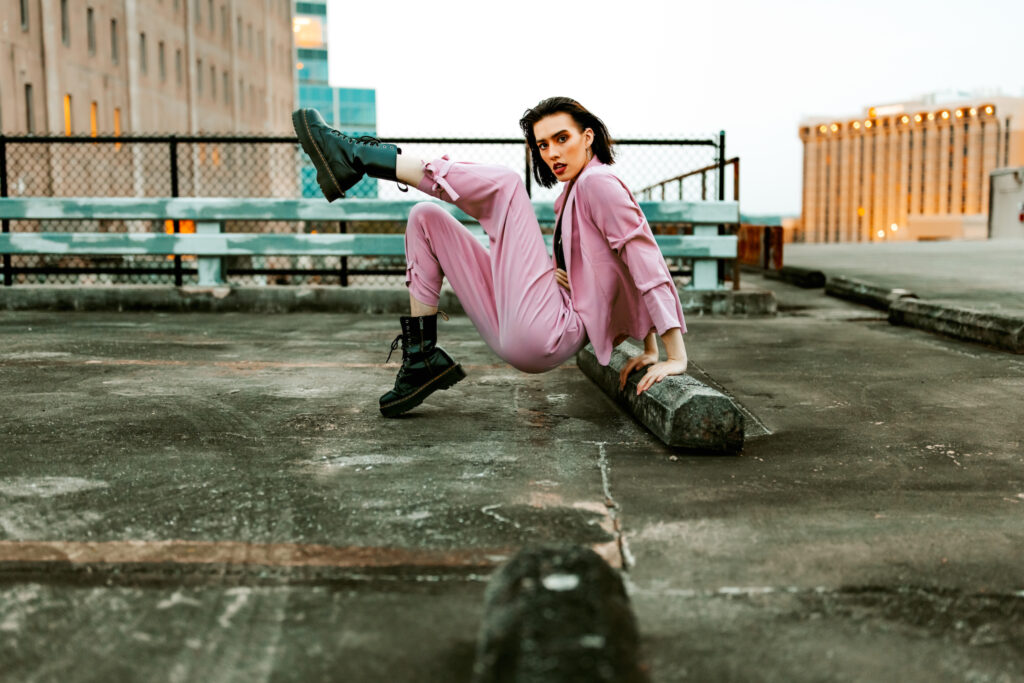 Senior Photo in Downtown Charleston South Carolina.