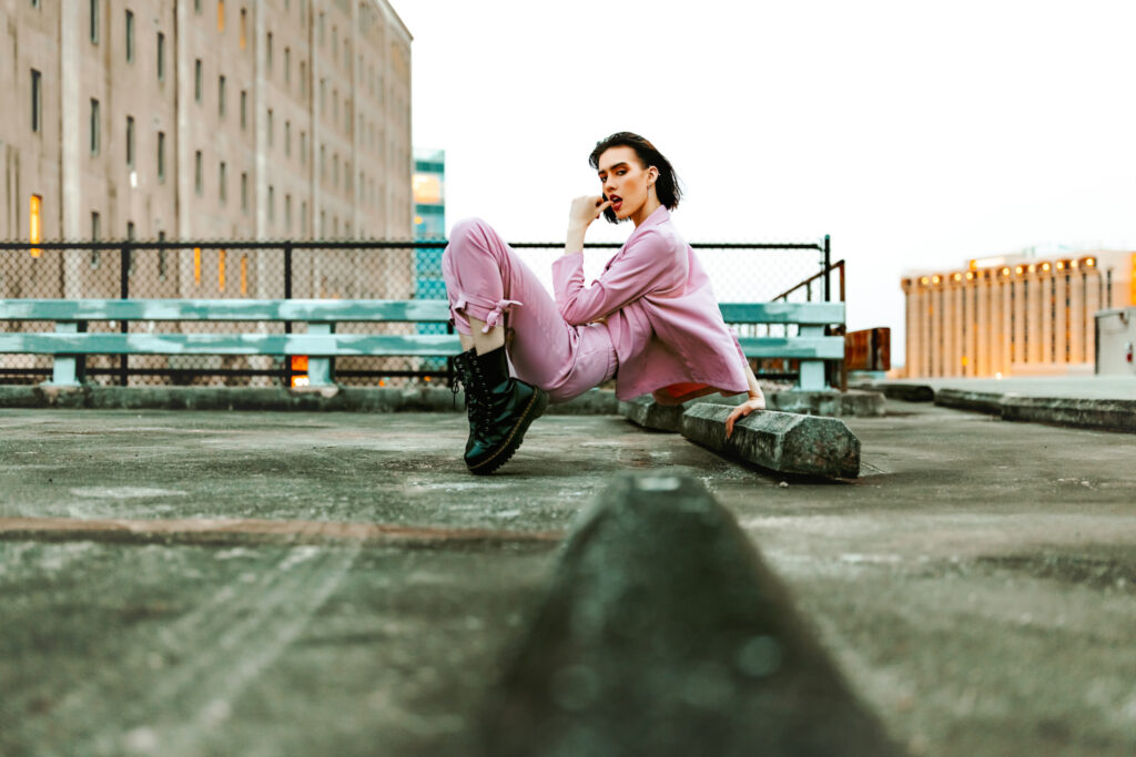 Senior Photo in Downtown Charleston South Carolina.