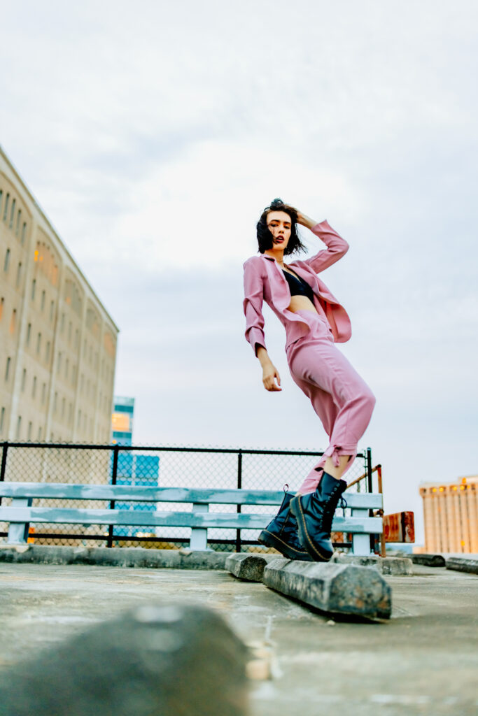 Senior Photo in Downtown Charleston South Carolina.