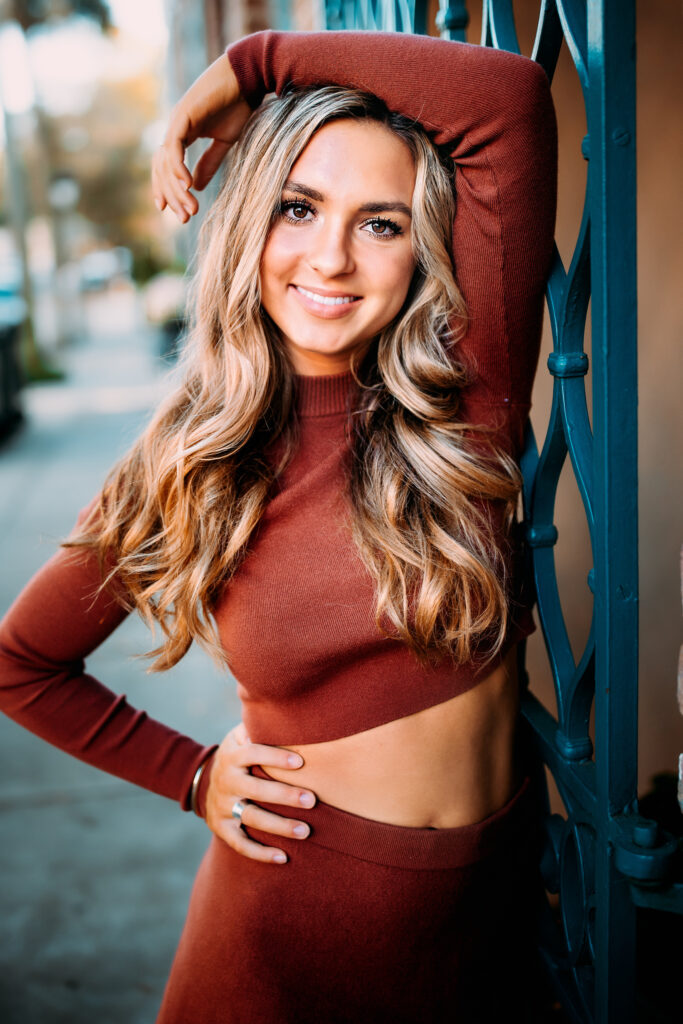 Senior photo in Charleston South Carolina and Mount Pleasant SC.